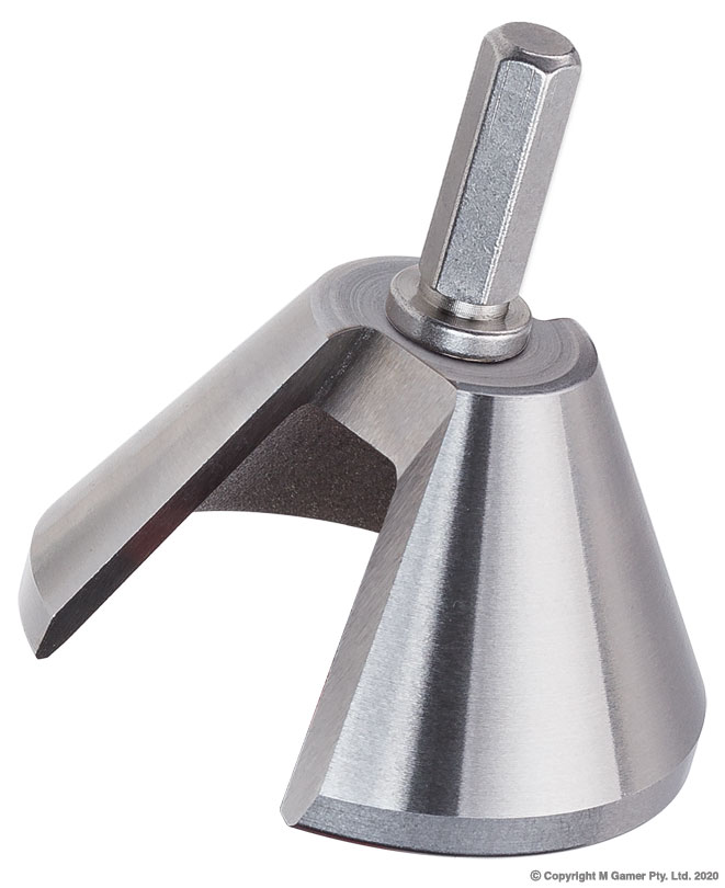 60? Hex-Drive Pipe Deburring Tool - 22-46 mm